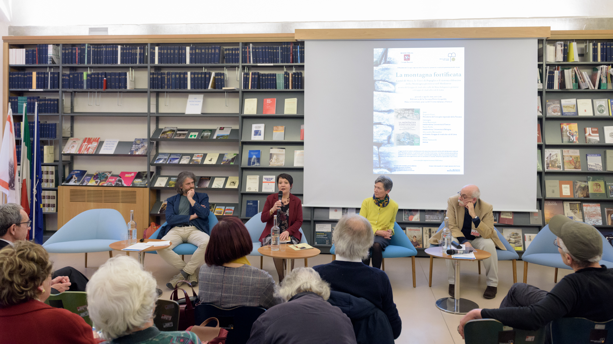 Da sinistra Alessandro Bernardini, Elena Vannucchi, Daniela Fratoni e Paolo Pirillo