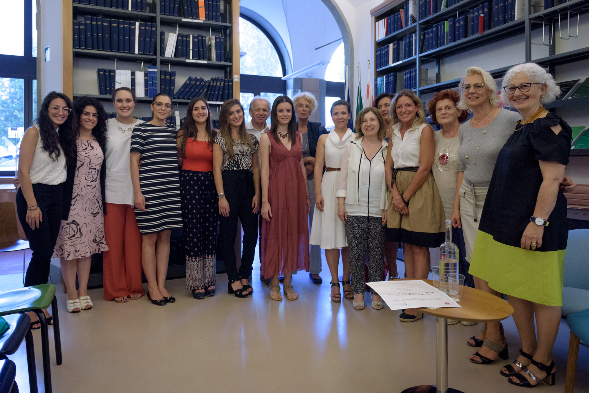 Tutte le candidate delle tesi vincitrici del Premio 2018