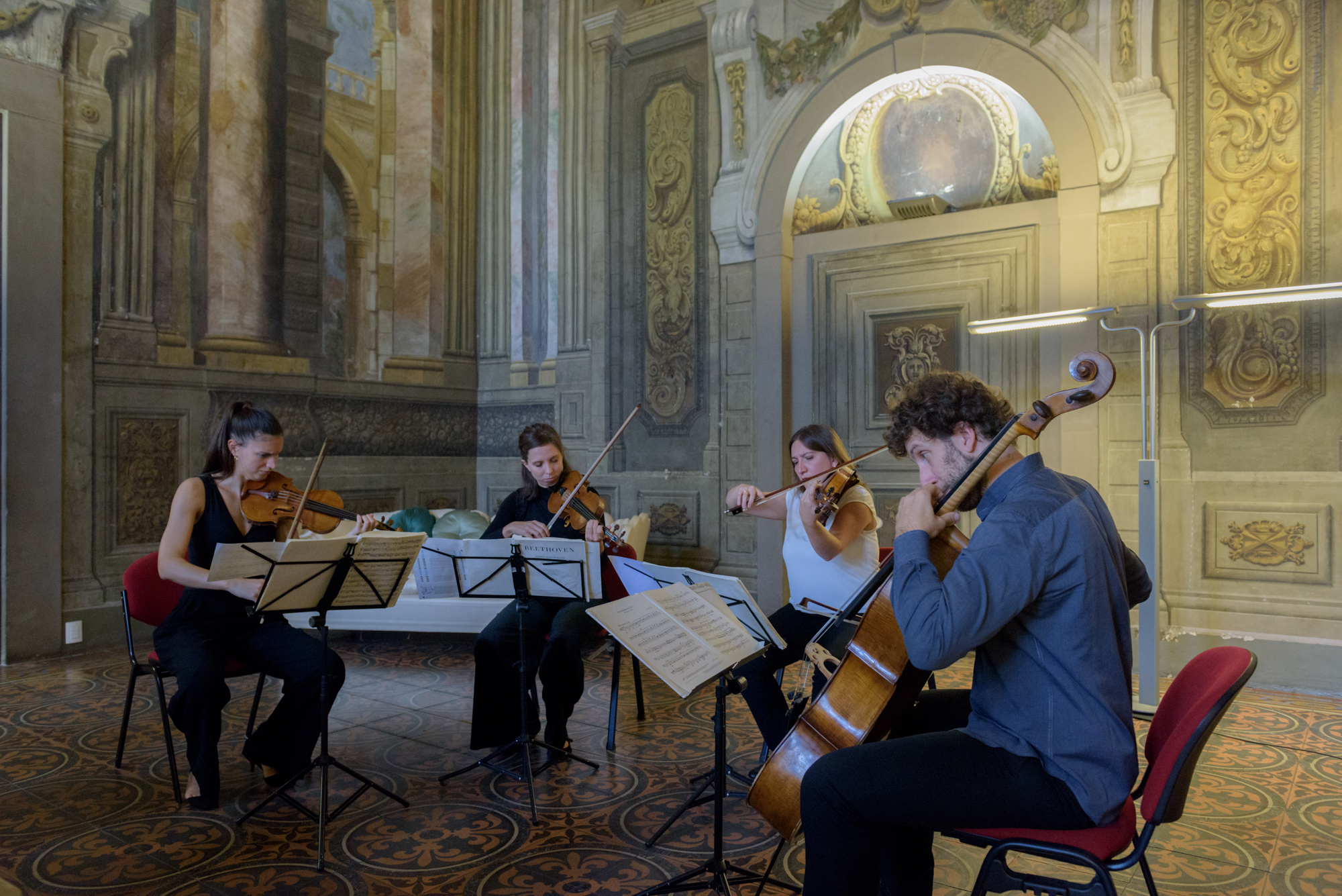 Palazzo Cerretani concerto del Quartetto Lyskamm