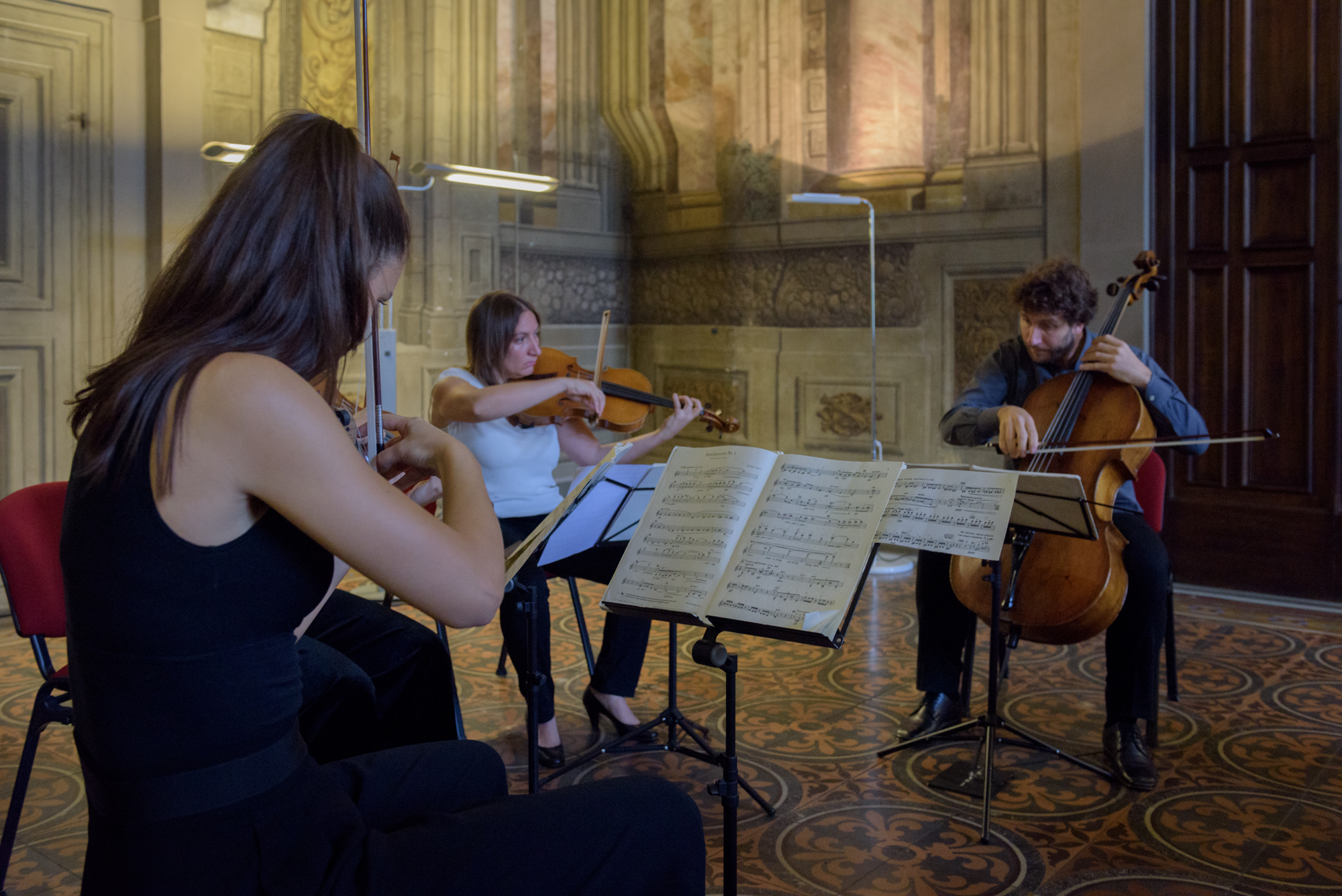 Palazzo Cerretani concerto del Quartetto Lyskamm