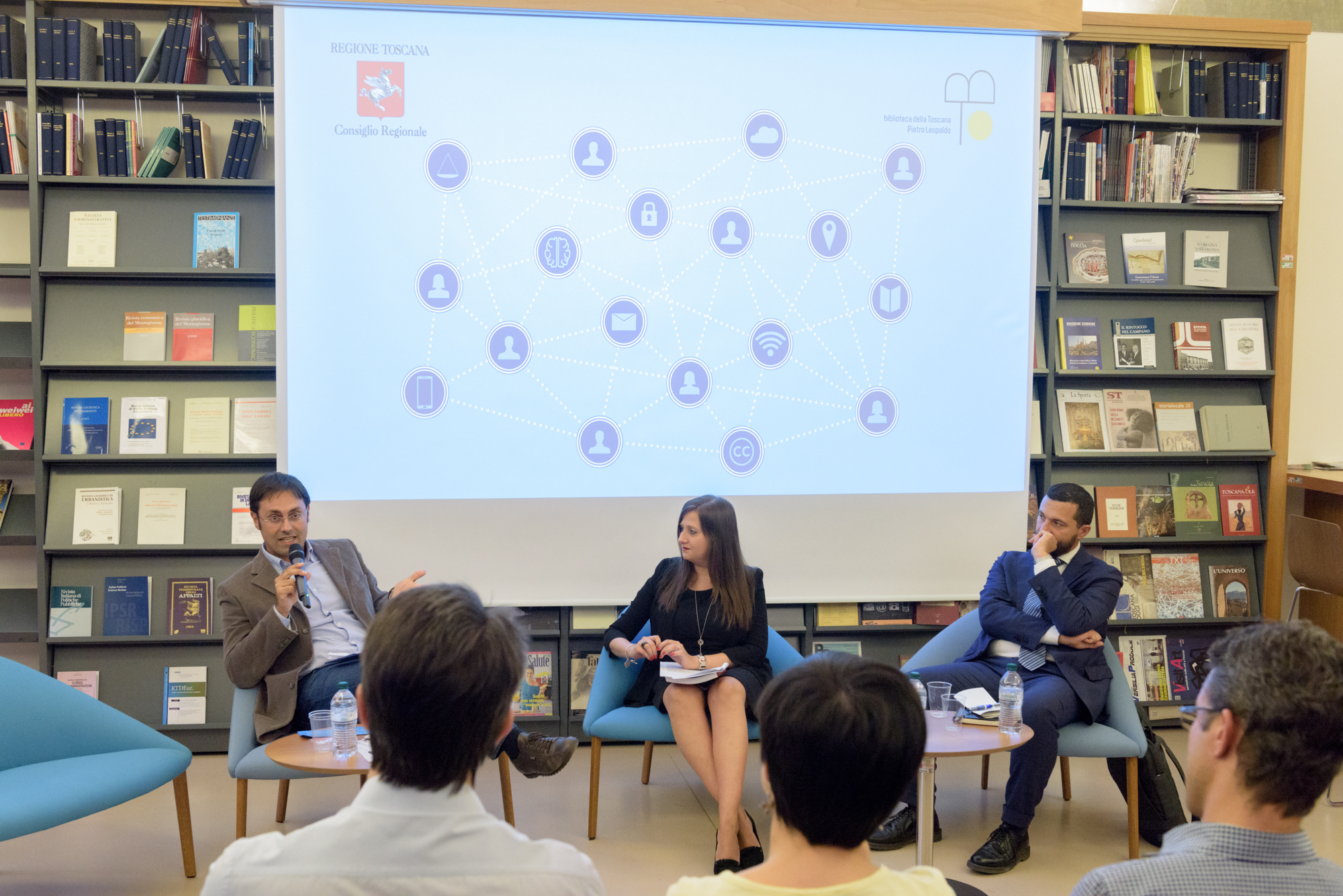 Luca Boldrini, Fernanda Faini e Stefano Pietropaoli