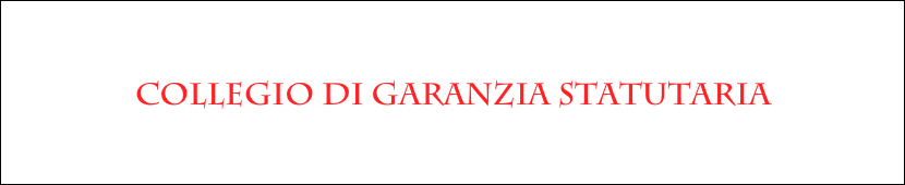 logo Collegio di garanzia statutaria</