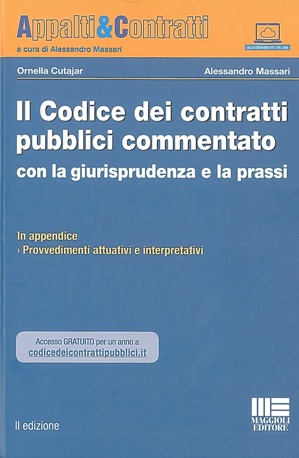 Copertina Codice dei contratti pubblici