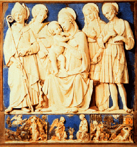 Terracotta invetriata di Andrea della Robbia