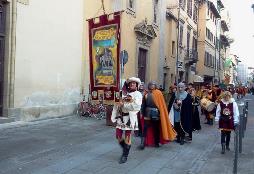 Immagine - Festa della Toscana: Montevarchi, sfilata dei gruppi storici della provincia