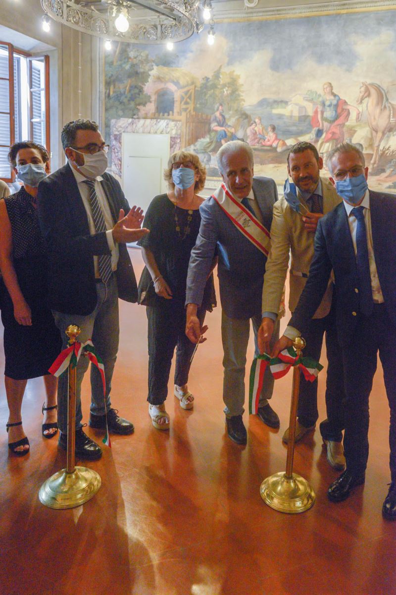 Inaugurazione sala Affreschi