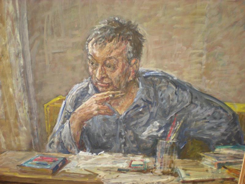 Ritratto dello scrittore Romano Bilenchi