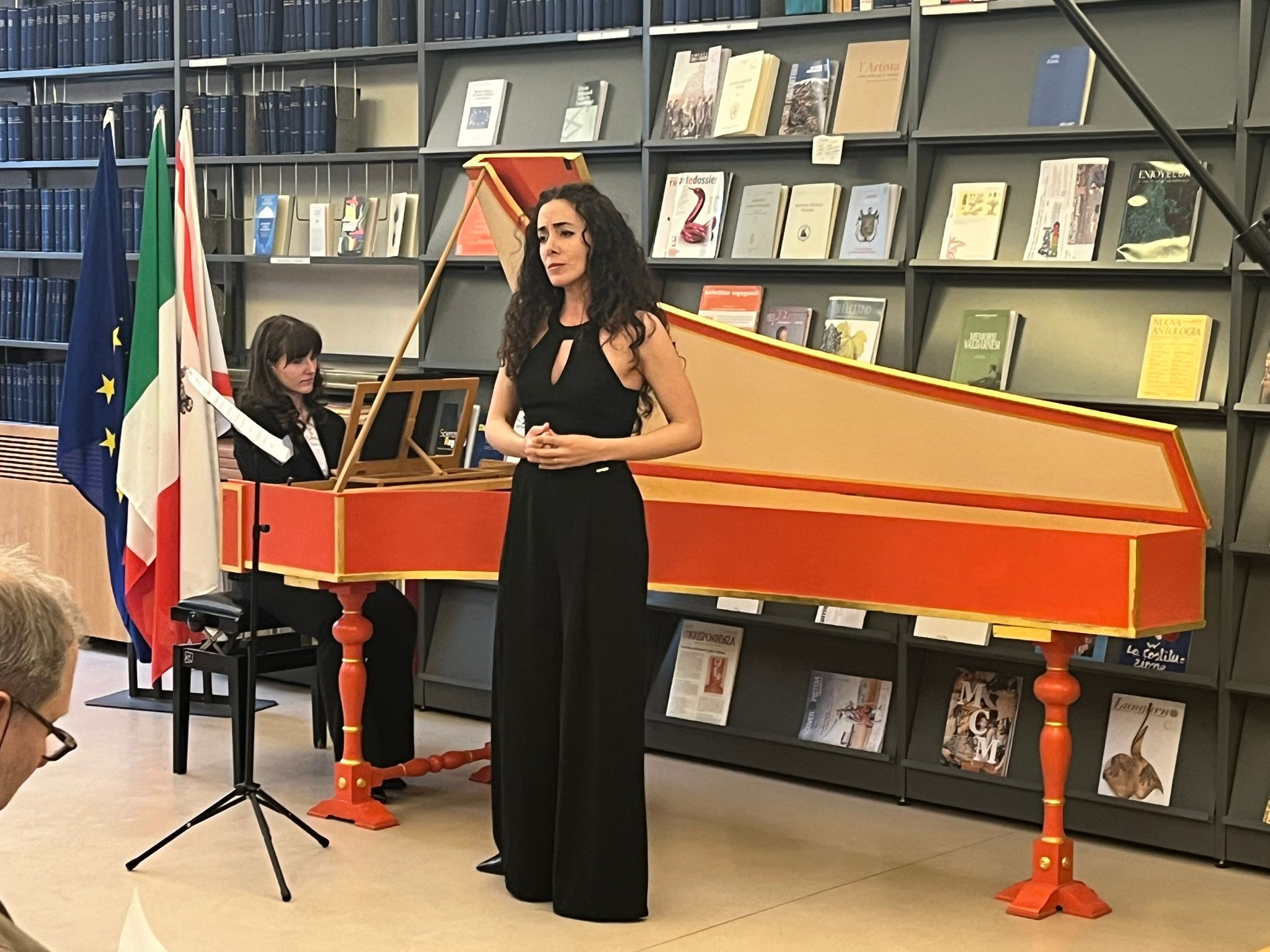 Flavia Fagorzi, clavicembalo e Antonia Fino, contralto