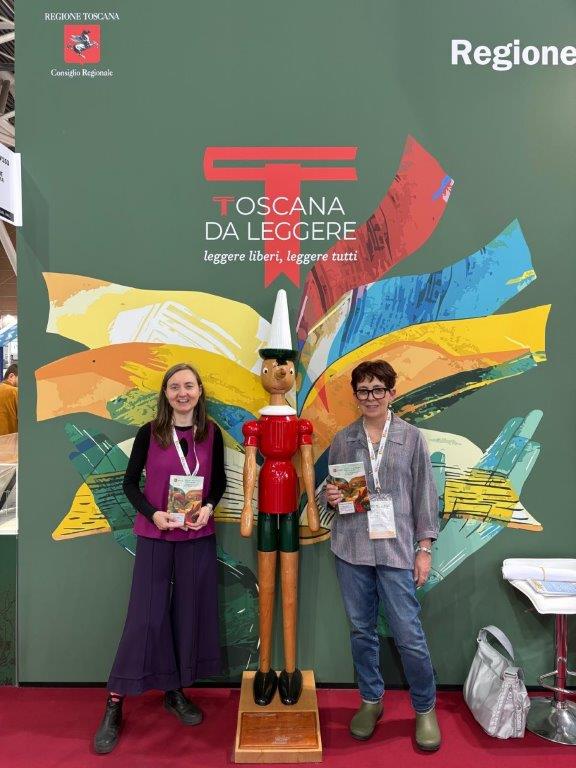Al via il Salone del Libro 2026! Katia Ferri ed Elena Michelagnoli, Biblioteca della Toscana