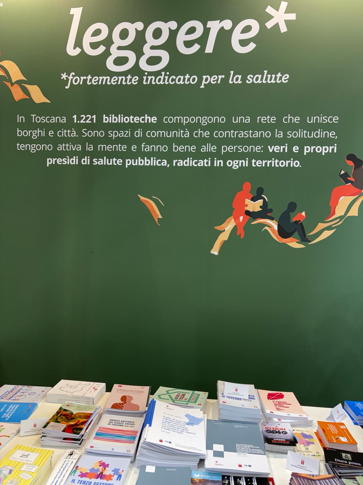 Stand della Regione Toscana