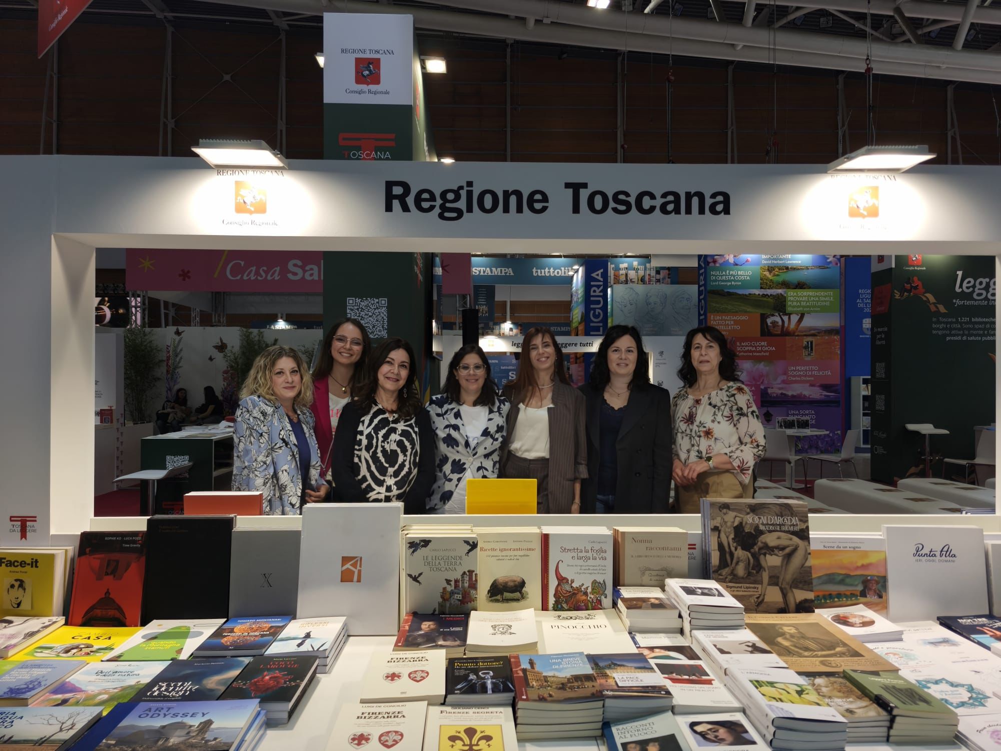 Stand della Regione Toscana