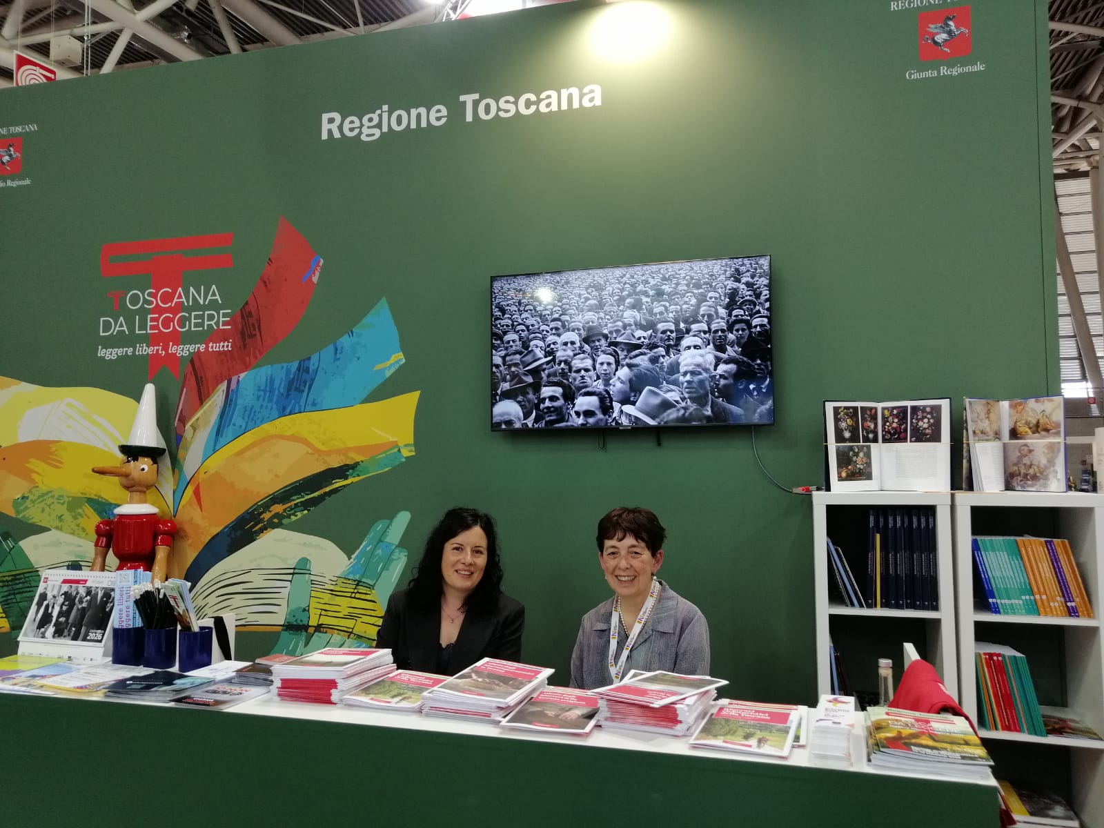 Stand della Regione Toscana