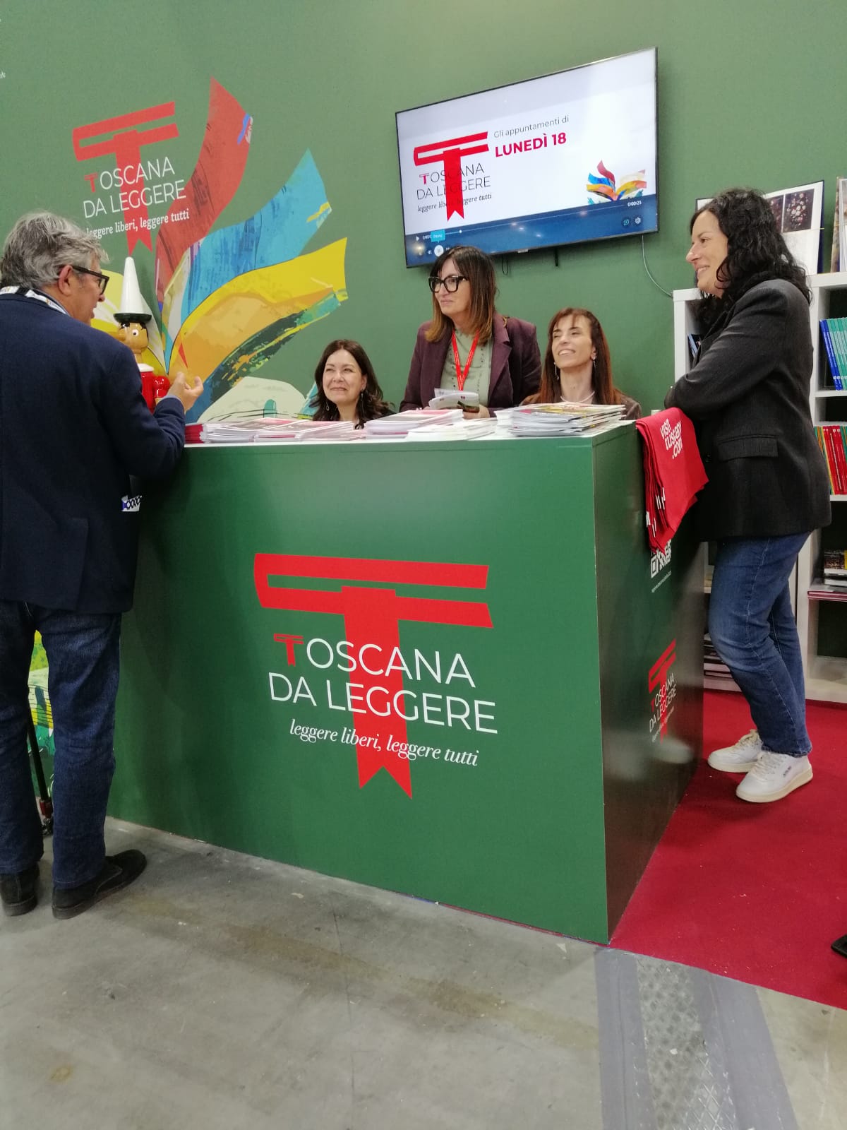 Stand della Regione Toscana