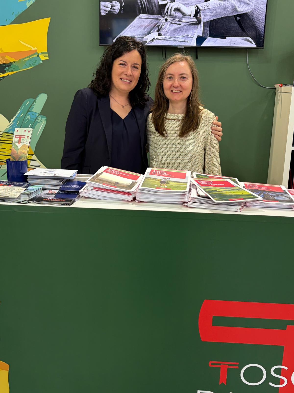 Venerdì 15 maggio 2026, Katia Ferri insieme ad una collega regionale
