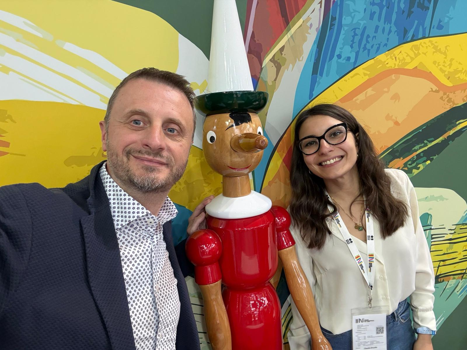 Daniele Graziani e Claudia Brasile, Biblioteca della Toscana