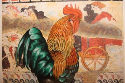 Immagine - il 'Gallo Etrusco' di Renato Ferretti