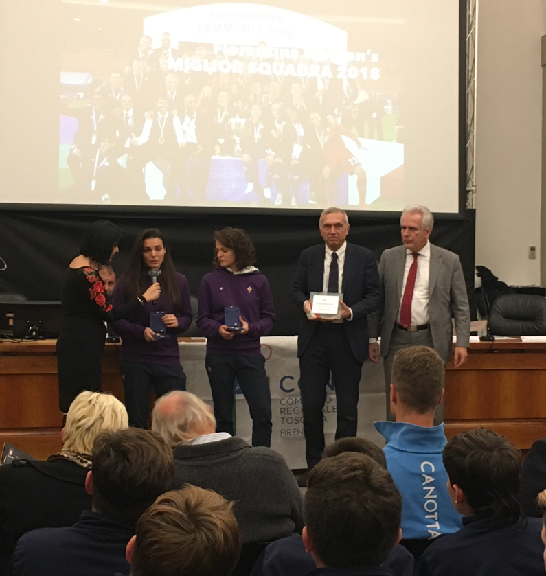 Giornata Olimpica: un momento della premiazione