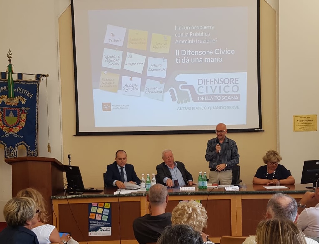 Da sinistra Sandro Vannini, Giancarlo Magni, Luca Marmo ed Emilia Zarrilli